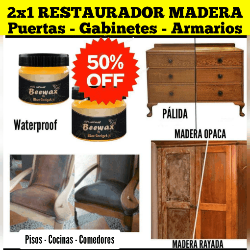 Cera Restaurador✨| Maderas & Muebles ®