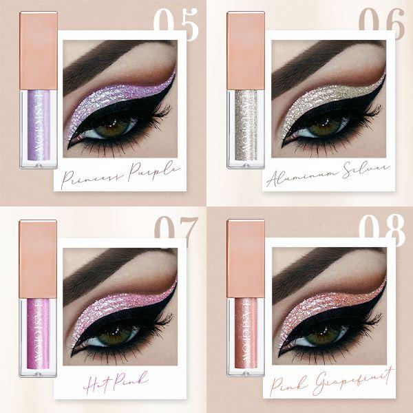 COMPRA 1 & LLEVA 2🎁 Sombra de Ojos Líquida Glitter😍