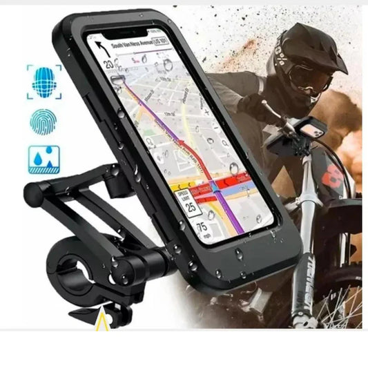 🔥40% descuento - soporte celular lluvia o sol para Moto o Bicicleta