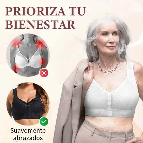 🌹Nuevo sujetador transpirable con cierre frontal🌹 para personas mayores