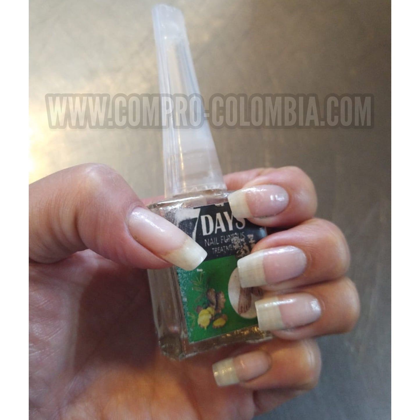 ✨7 VECES Uñas +LARGAS + FUERTES😍Compra 1 + 1 Gratis🎁