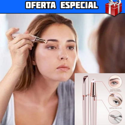 Depiladora de Cejas Eléctrica (RECARGABLE)™ + (ENVÍO GRATIS)