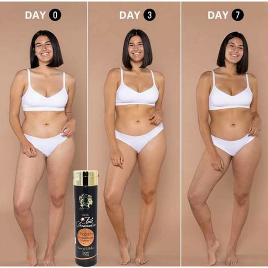 #1 AUTO BRONCEADOR CANELA/CHOCOLATE ⭐⭐⭐⭐⭐POTE GRANDE 200 Grs. - ENVÍO GRATIS